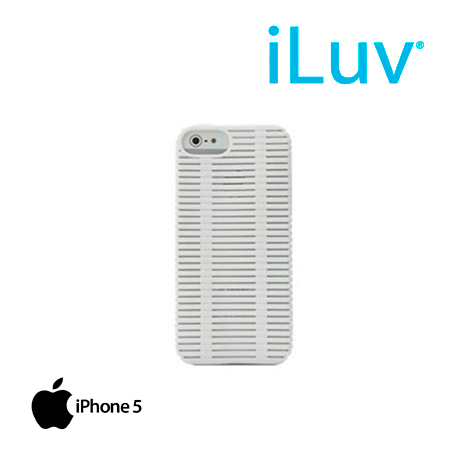 ESTUCHE ILUV P/IPHONE 5 TOPOG SOFT FLEXIBLE CASE WHITE (PN ICA7T324WHT)